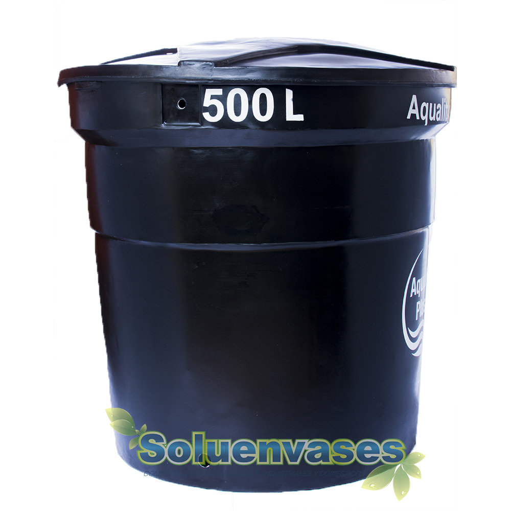 Tanque 500 litros tapa plana